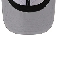 Casquette ajustable extensible à boutons-pression 9SEVENTY en toile naturelle West Virginia Mountaineers New Era pour homme