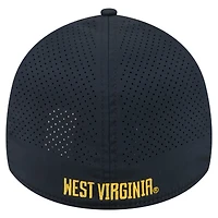 Men's New Era  Navy West Virginia Mountaineers Rope 39THIRTY Flex Hat
