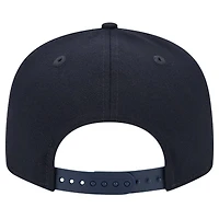 Men's New Era Navy West Virginia Mountaineers Team Script 9FIFTY Snapback Hat