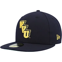Casquette ajustée 59FIFTY pour homme bleu marine West Virginia Mountaineers Vault Multi New Era