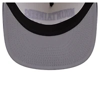 Casquette à visière plate blanche New Era West Virginia Mountaineers 9FIFTY pour homme