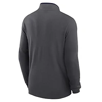 Men's Nike  Anthracite West Virginia Mountaineers Victory Performance Half-Zip Top