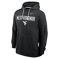 Men's Nike Black West Virginia Mountaineers 2025 Sideline Standard Issue Dri-FIT Hoodie