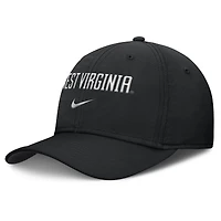 Men's Nike Black West Virginia Mountaineers Alternate Logo Rise Dri-FIT Flex Hat