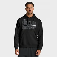 Men's Nike Black West Virginia Mountaineers Built on Bravery Club Fleece Hoodie