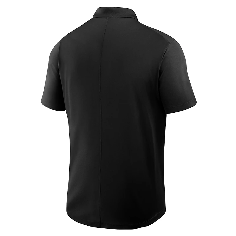 Men's Nike Black West Virginia Mountaineers Built on Bravery Victory Dri-FIT Polo