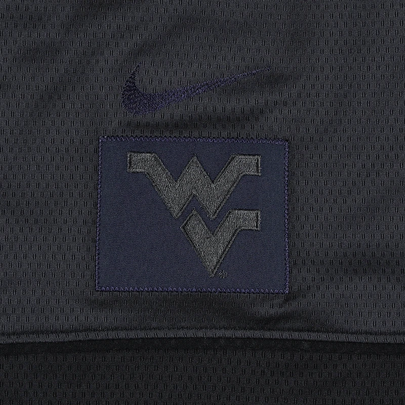 Short Nike West Virginia Mountaineers Performance Fast Break pour homme, anthracite