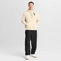 Sweat à capuche Nike crème West Virginia Mountaineers Campus Shadow pour homme