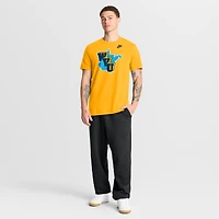 T-shirt Nike doré rétro des West Virginia Mountaineers de 1965 pour homme