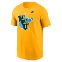 Men's Nike Gold West Virginia Mountaineers 1965 Throwback T-Shirt