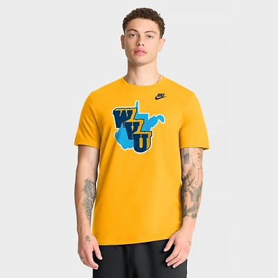T-shirt Nike blanc rétro des West Virginia Mountaineers de 1965 pour homme