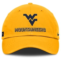 Men's Nike Gold West Virginia Mountaineers 2025 On-Field Club Adjustable Hat