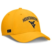 Men's Nike Gold West Virginia Mountaineers 2025 On-Field Rise Performance Flex Hat