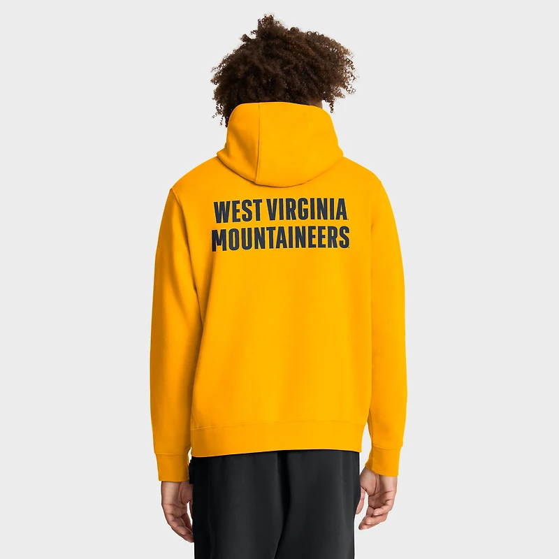 Sweat à capuche en molleton Nike Gold West Virginia Mountaineers pour homme