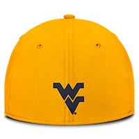 Casquette Nike Gold West Virginia Mountaineers Game Day Rise Swooshflex pour homme