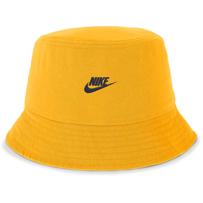 Men's Nike Gold West Virginia Mountaineers Legacy Apex Bucket Hat