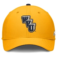 Casquette Nike Gold West Virginia Mountaineers Legacy Rise Performance Flex pour homme