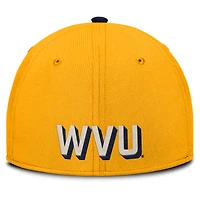Casquette Nike Gold West Virginia Mountaineers Legacy Rise Performance Flex pour homme