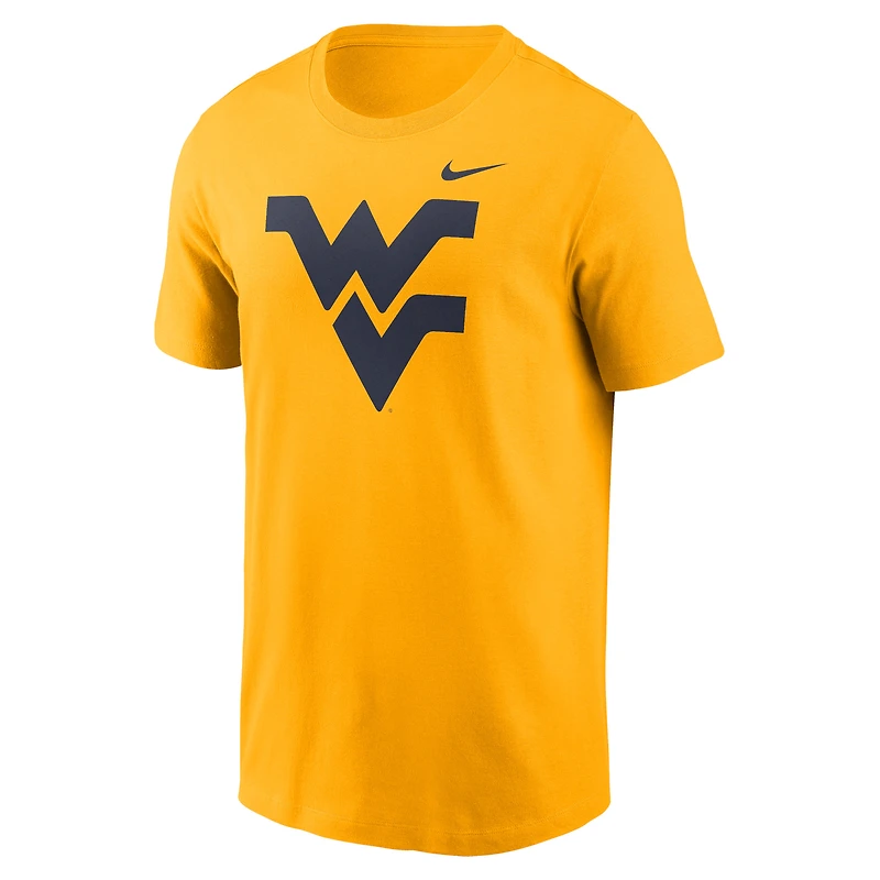 T-shirt Nike Gold pour homme avec logo Evergreen des West Virginia Mountaineers