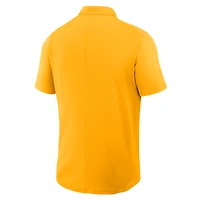 Polo Nike bleu marine des West Virginia Mountaineers Vault Victory Dri-FIT pour homme