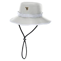 Men's Nike Gray West Virginia Mountaineers 2025 Sideline Apex Boonie Performance Bucket Hat