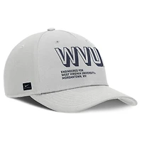 Men's Nike Gray West Virginia Mountaineers 2025 Sideline Dust Pinched Rise Adjustable Hat