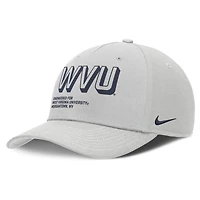 Men's Nike Gray West Virginia Mountaineers 2025 Sideline Dust Pinched Rise Adjustable Hat