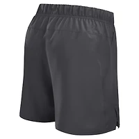 Short Nike Primetime Woven Victory Performance gris pour homme des West Virginia Mountaineers