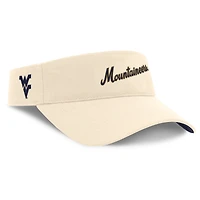 Visière ajustable Nike Natural West Virginia Mountaineers Primetime Ace pour homme