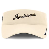 Visière ajustable Nike Natural West Virginia Mountaineers Primetime Ace pour homme