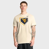 Men's Nike Natural West Virginia Mountaineers Primetime Baseball Icon Legend Dri-FIT T-Shirt