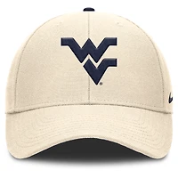 Casquette ajustable Nike Natural West Virginia Mountaineers Primetime Rise Dri-FIT pour homme