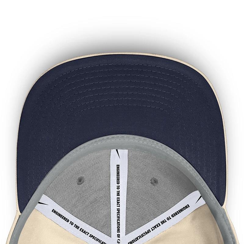 Men's Nike Natural West Virginia Mountaineers Rise Legacy Adjustable Hat