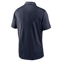 Men's Nike Navy West Virginia Mountaineers 2024 Early Season Coaches Sideline Dri-FIT Polo