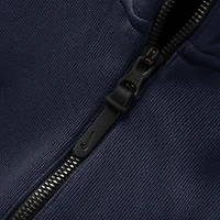 Pull Nike bleu marine West Virginia Mountaineers 2025 Coaches Premium Dri-FIT à demi-zip pour homme