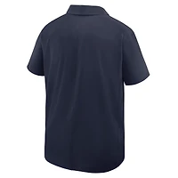 Men's Nike Navy West Virginia Mountaineers 2025 Coaches Sideline Polo