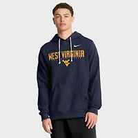 Sweat à capuche Nike Dri-FIT bleu marine des West Virginia Mountaineers 2025 pour homme