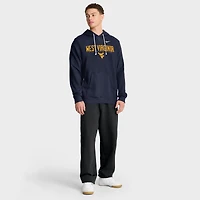Sweat à capuche Nike Dri-FIT bleu marine des West Virginia Mountaineers 2025 pour homme