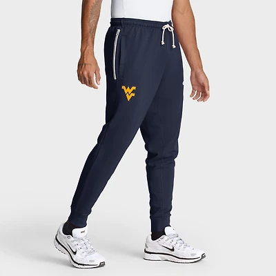 Men's Nike Navy West Virginia Mountaineers 2025 Sideline Standard Issue Dri-FIT Taper Pants