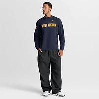 Men's Nike Navy West Virginia Mountaineers 2026 Sideline Club Sweatshirt