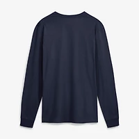 Men's Nike  Navy West Virginia Mountaineers 2026 Sideline Slogan Dri-FIT Long Sleeve T-Shirt