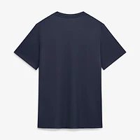 Men's Nike Navy West Virginia Mountaineers 2026 Sideline UV Dri-FIT Coaches Shirt