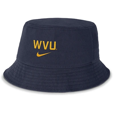 Bob Nike bleu marine Apex Primetime des West Virginia Mountaineers pour homme