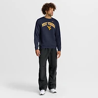 Sweat-shirt Nike bleu marine West Virginia Mountaineers Arch pour homme