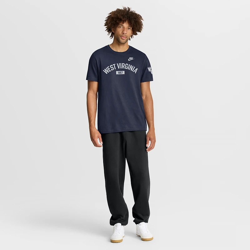 Men's Nike Navy West Virginia Mountaineers Legacy Arch T-Shirt
