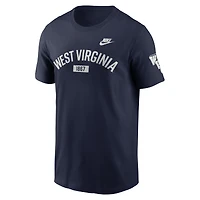 Men's Nike Navy West Virginia Mountaineers Legacy Arch T-Shirt