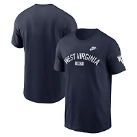Men's Nike Navy West Virginia Mountaineers Legacy Arch T-Shirt