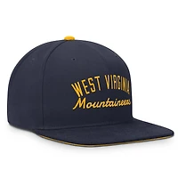 Men's Nike  Navy West Virginia Mountaineers Legacy Snapback Hat