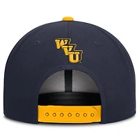 Casquette snapback Nike Legacy bleu marine West Virginia Mountaineers pour homme