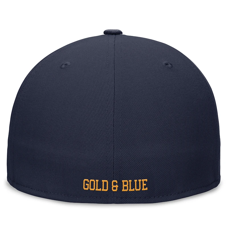 Men's Nike Navy West Virginia Mountaineers Legacy True Fitted Hat